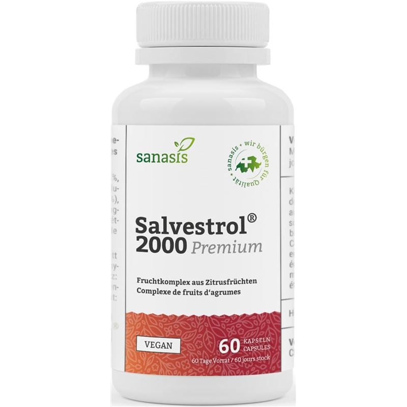 SANASIS Salvestrol 2000 Premium Kaps Ds 60 Stk