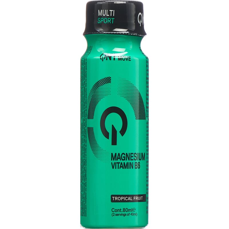 QNT Magnesium Vit B6 Shot Tropical Frui 80 ml