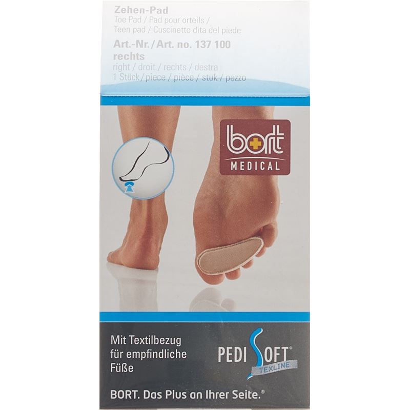 BORT PEDISOFT Texline Zehen Pad rechts