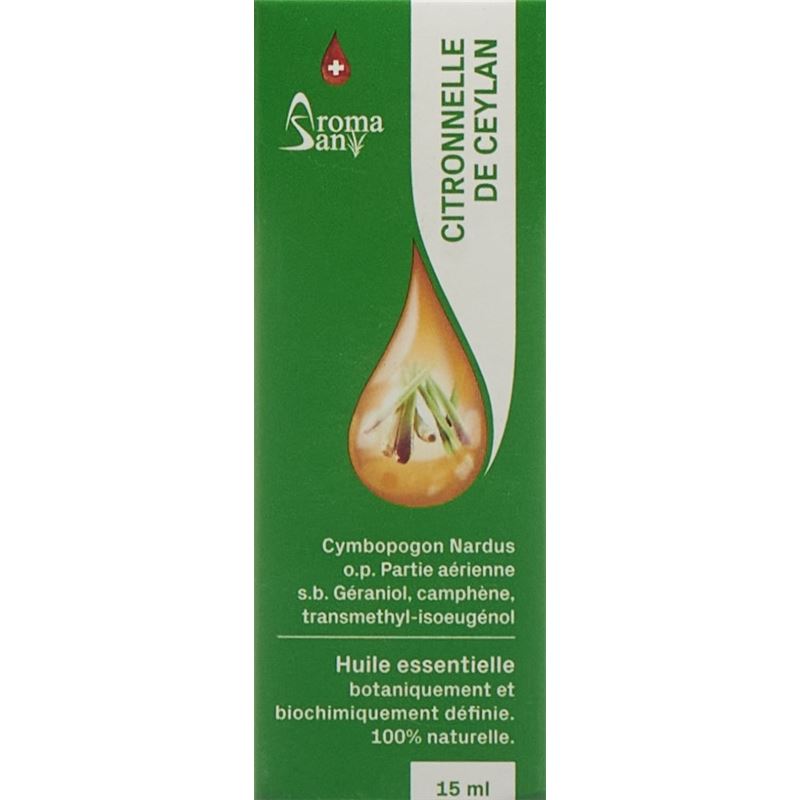 AROMASAN Citronella Äth/Öl in Schachtel Bio 15 ml