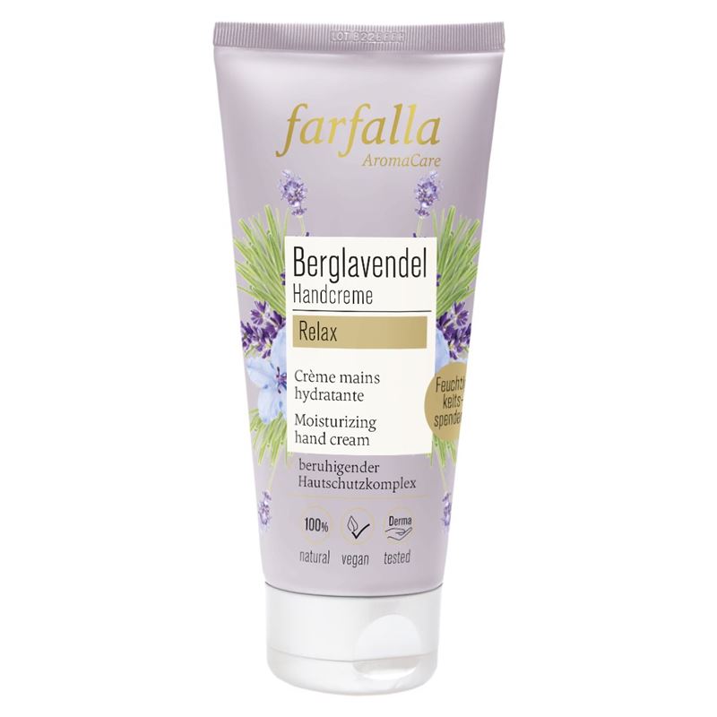 FARFALLA Handcreme Berglavendel 50 ml