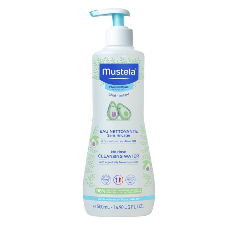 MUSTELA Reinigungsflu ohne Abspül nor Haut 500 ml
