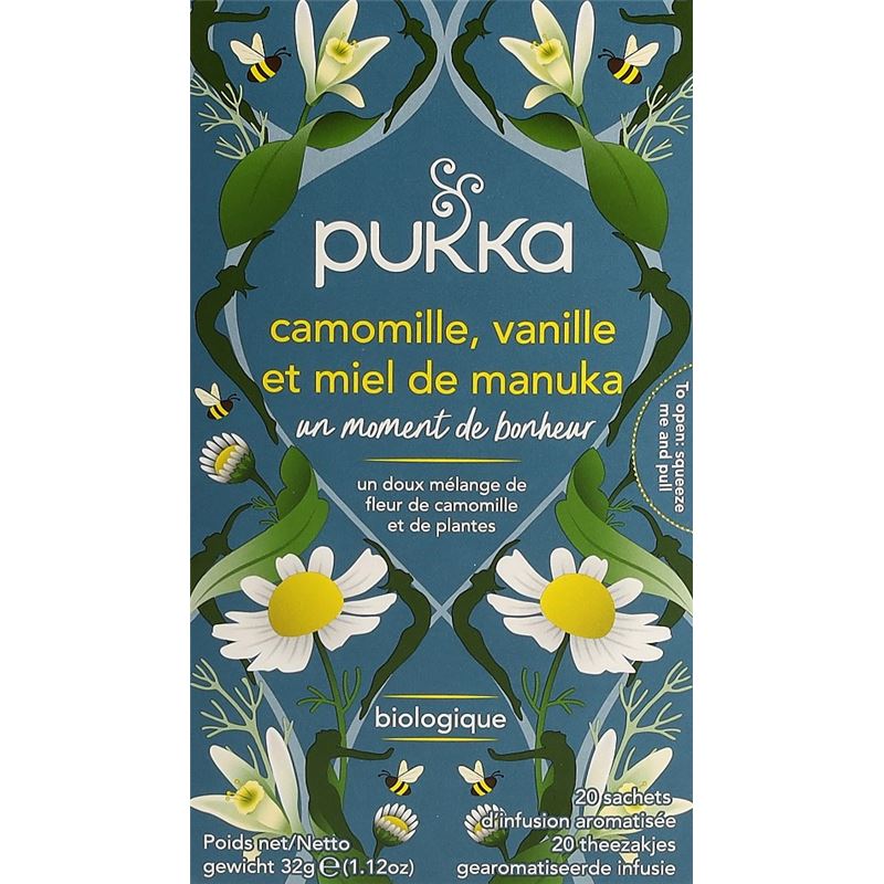 PUKKA Camom Vani&Miel Manuka Thé bio Btl 20 Stk