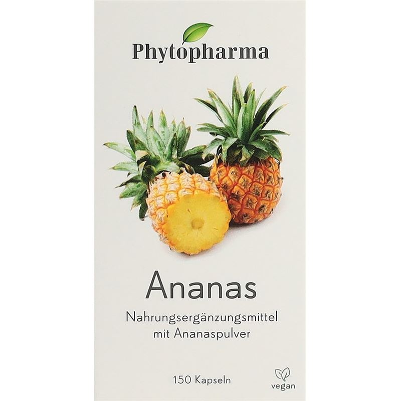 PHYTOPHARMA Ananas Kaps 150 Stk