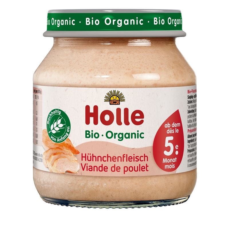 HOLLE Hühnchenfleisch Bio 125 g