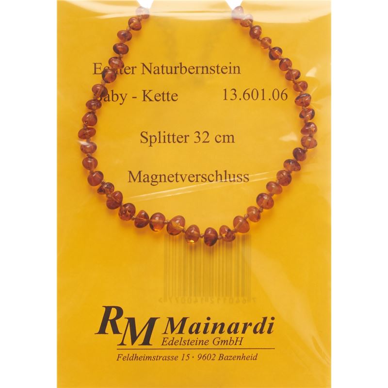 MAINARDI Natur Bernstein 32cm Splitt Magnetverschl
