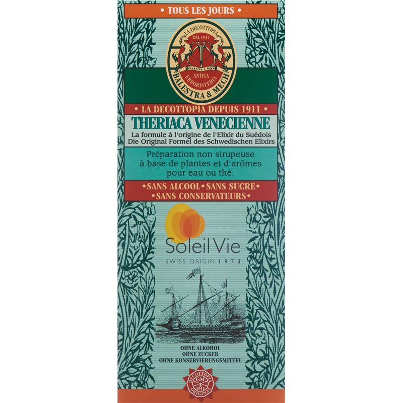 SOLEIL VIE Theriaca Vénécienne Schwedenelix 500 ml
