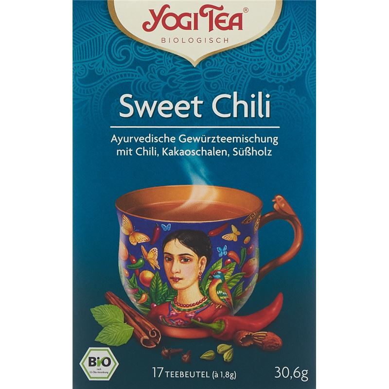 YOGI TEA Sweet Chili Mexican Spice 17 Btl 1.8 g