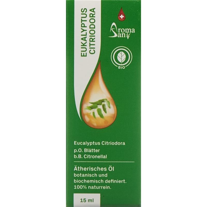 AROMASAN Eukalyptus citri Äth/Öl Schacht Bio 15 ml