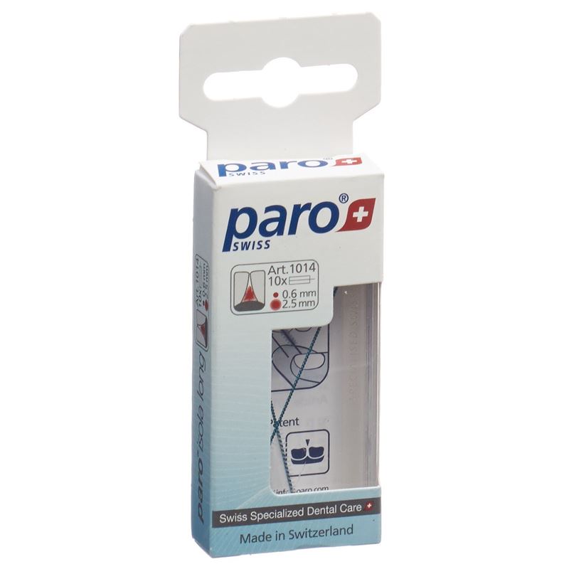PARO ISOLA LONG 2.5mm xx-fein blau zyl 10 Stk