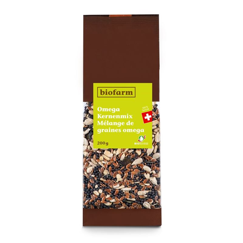 BIOFARM Omega Kernen-Mix Knospe CH Btl 200 g