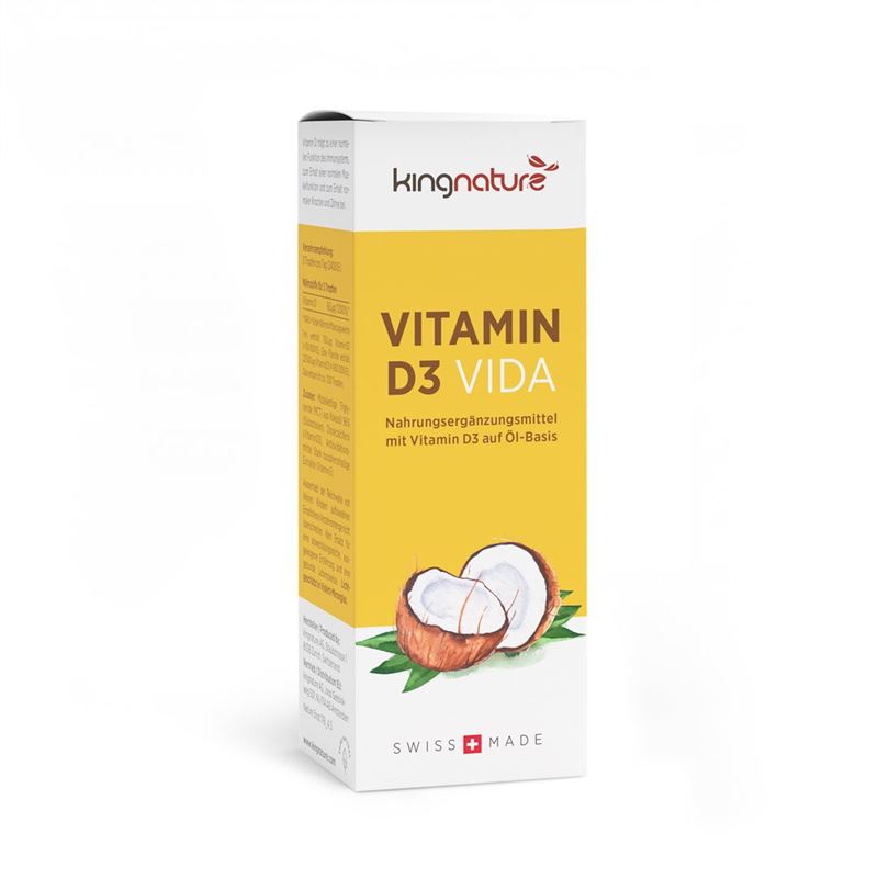 KINGNATURE Vitamin D3 Vida Fl 30 ml