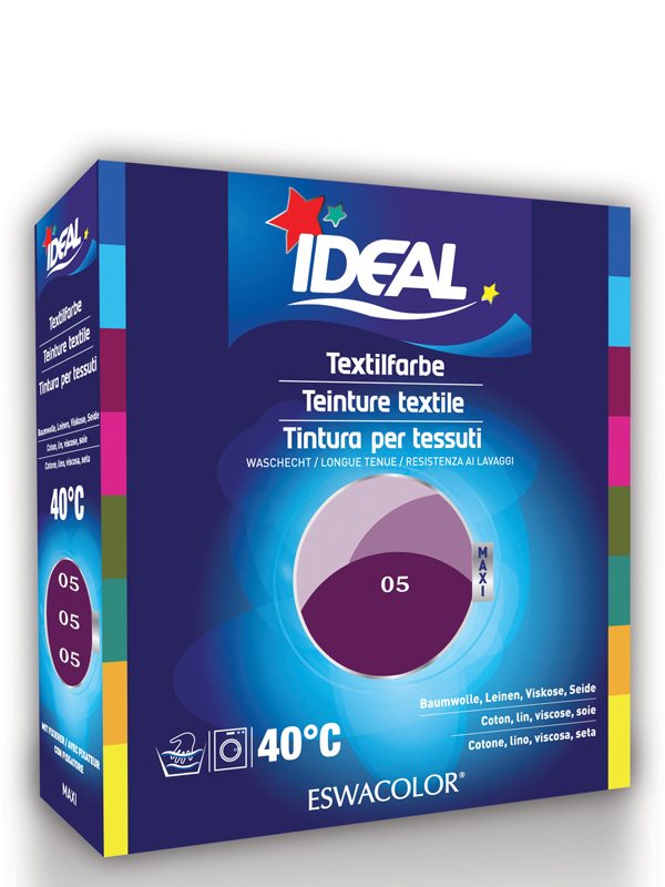 IDEAL MAXI Baumwolle Color No05 violett