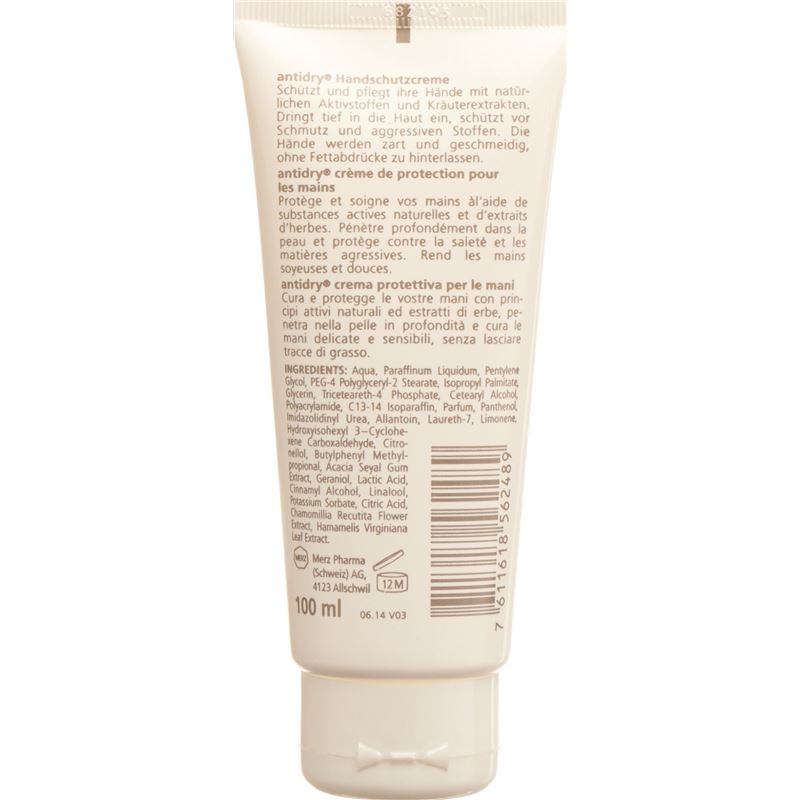 ANTIDRY Skin Care Handschutzcrème Tb 100 ml