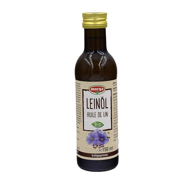 MORGA Leinöl kaltgepresst Bio Fl 1.5 dl