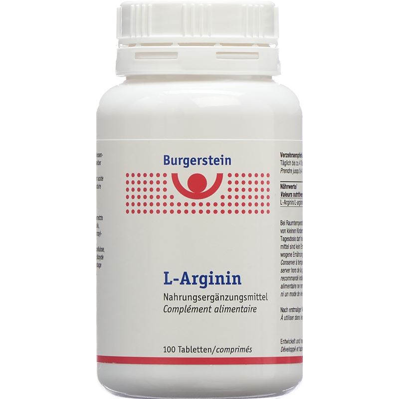 BURGERSTEIN L-Arginin Tabl 100 Stk