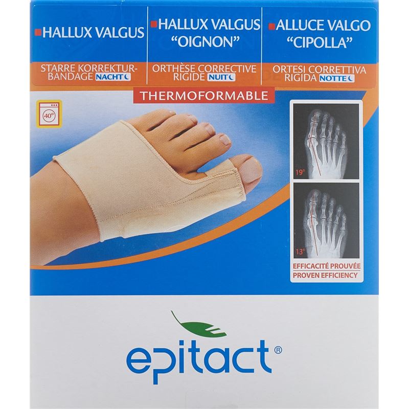 EPITACT starre KorrBand Hallux NACHT L 23-24.5cm