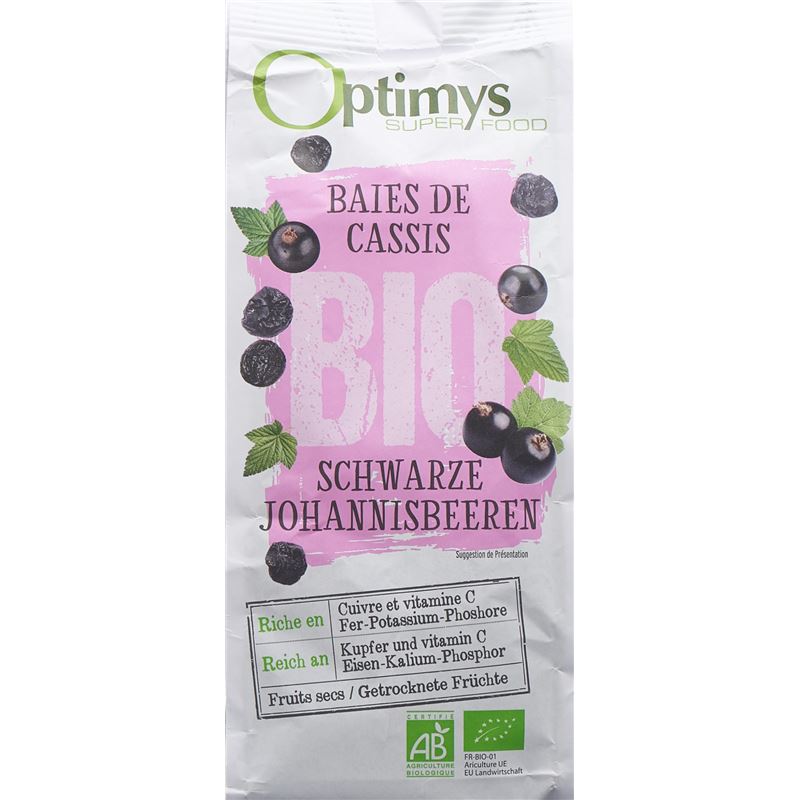 OPTIMYS Johannisbeeren Bio 180 g