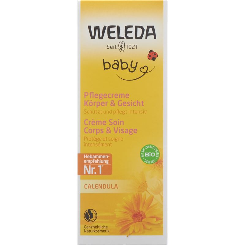 WELEDA CALENDULA Pflegecreme Körper&Gesicht 75 ml