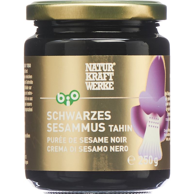 NATURKRAFTWERKE Schwarzes Sesammus Bio 250 g