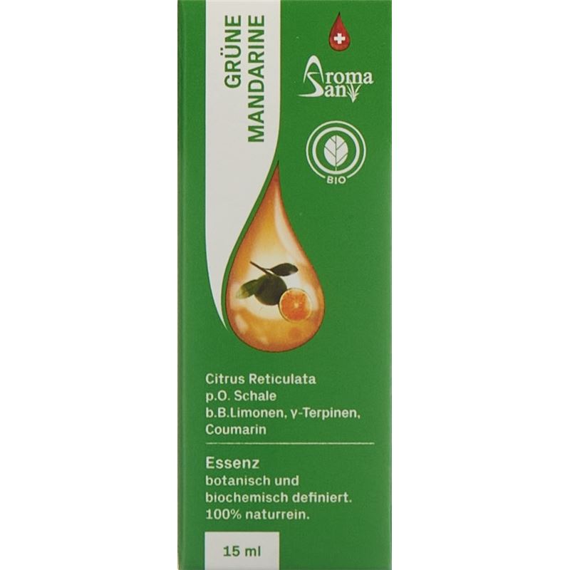 AROMASAN Mandarine Äth/Öl in Schachtel Bio 15 ml