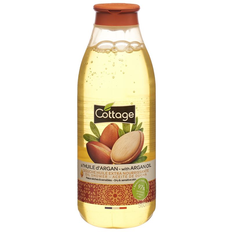COTTAGE Duschöl Argan Fl 560 ml