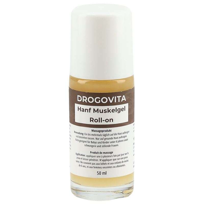 DROGOVITA Hanf Muskelgel Roll-on 50 ml