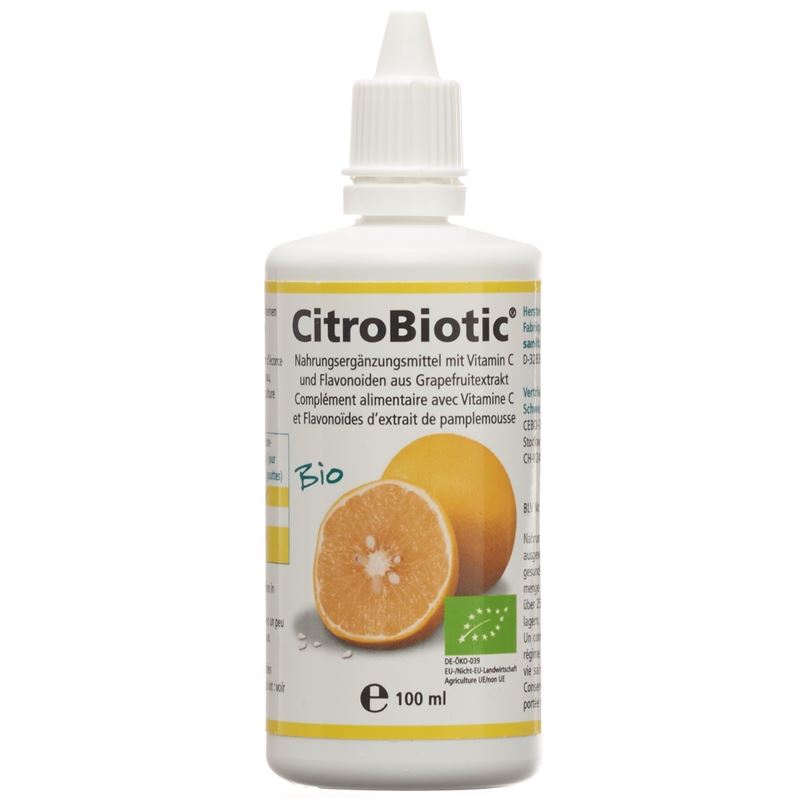 CITROBIOTIC Grapefruitkern Extrakt Bio 100 ml