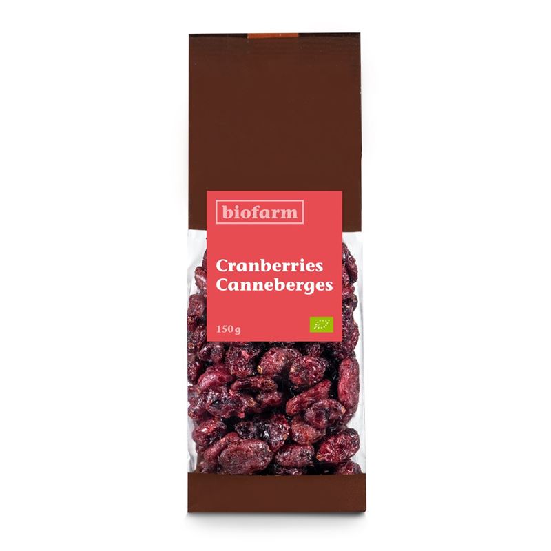 BIOFARM Cranberries Bio Btl 150 g