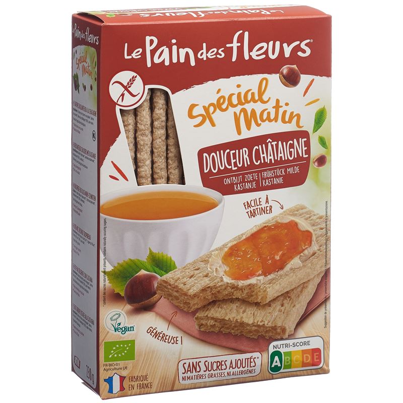 BLUMENBROT Spécial Matin Kastanie Bio 230 g