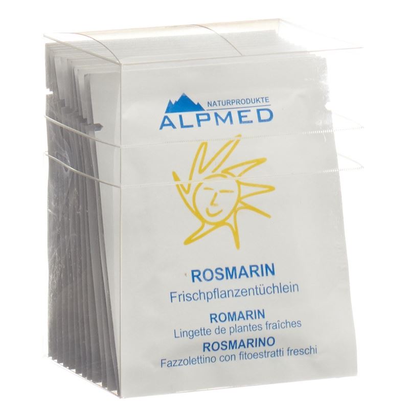ALPMED Frischpflanzentüchlein Rosmarin 13 Stk