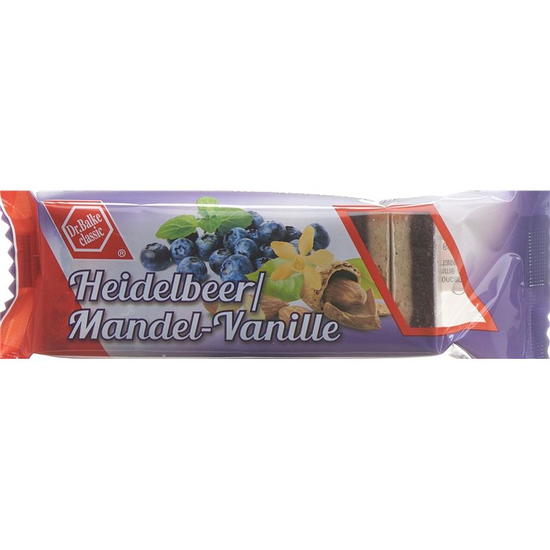 BALKE Schnitten Heidelbeer/Mandel-Vanille 100 g