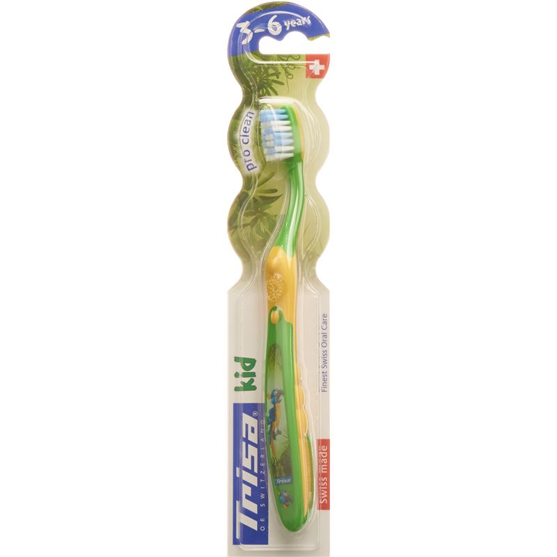 TRISA Kinderzahnbürste Kid 3-6 Jahre