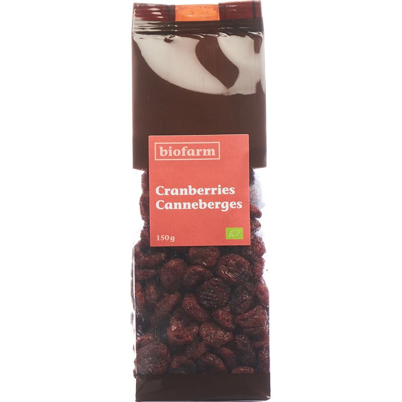 BIOFARM Cranberries Bio Btl 150 g