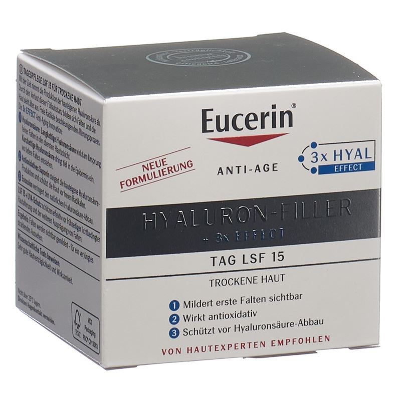 EUCERIN HYALURON-FILLER Tagespflege Topf 50 ml