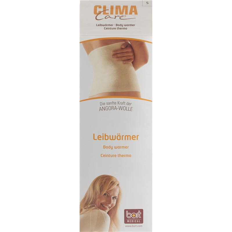 BORT CLIMACARE Leibwärmer S weiss