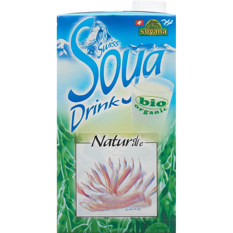 SOYANA SWISS Sojadrink Natur Bio Tetra 1 lt