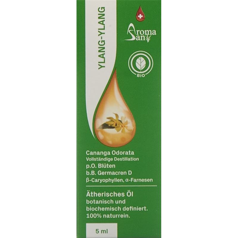 AROMASAN Ylang Ylang linal Äth/Öl Schacht Bio 5 ml