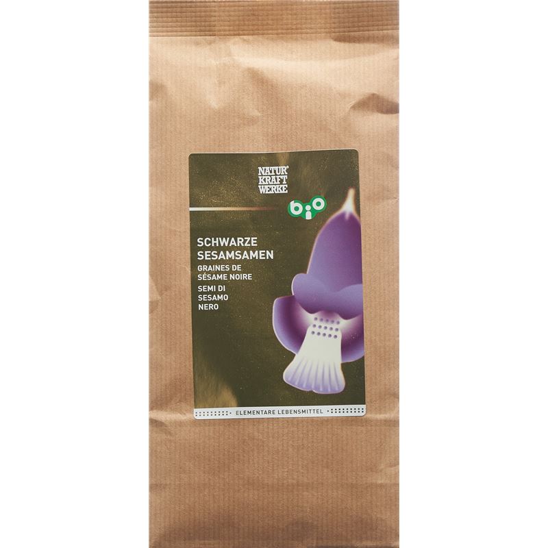 NATURKRAFTWERKE Schwarze Sesamsamen Bio/kbA 250 g
