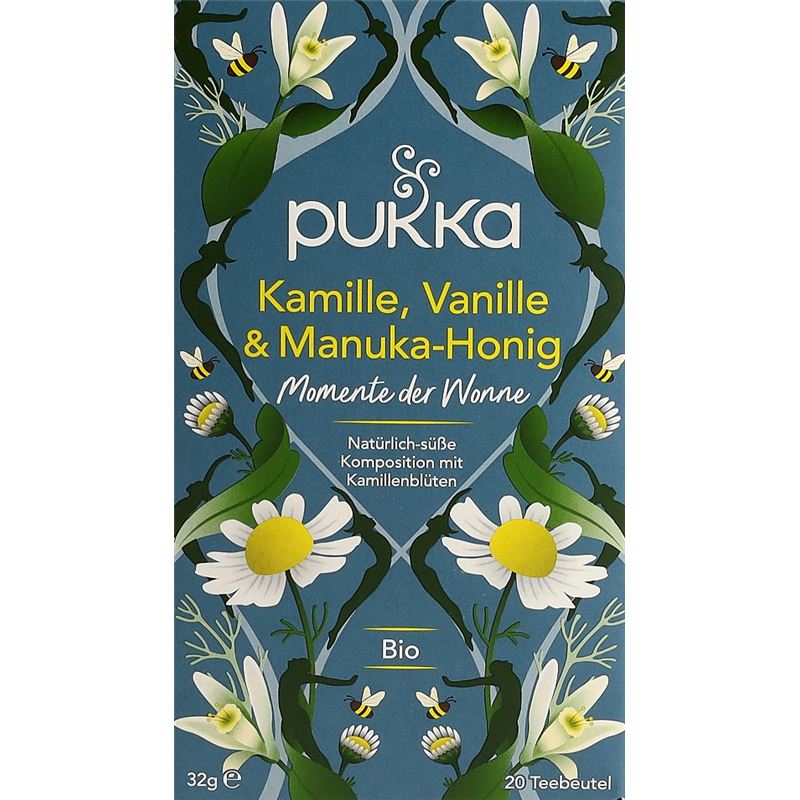 PUKKA Kamille Vanill&Manuka Hon Tee Bio Btl 20 Stk