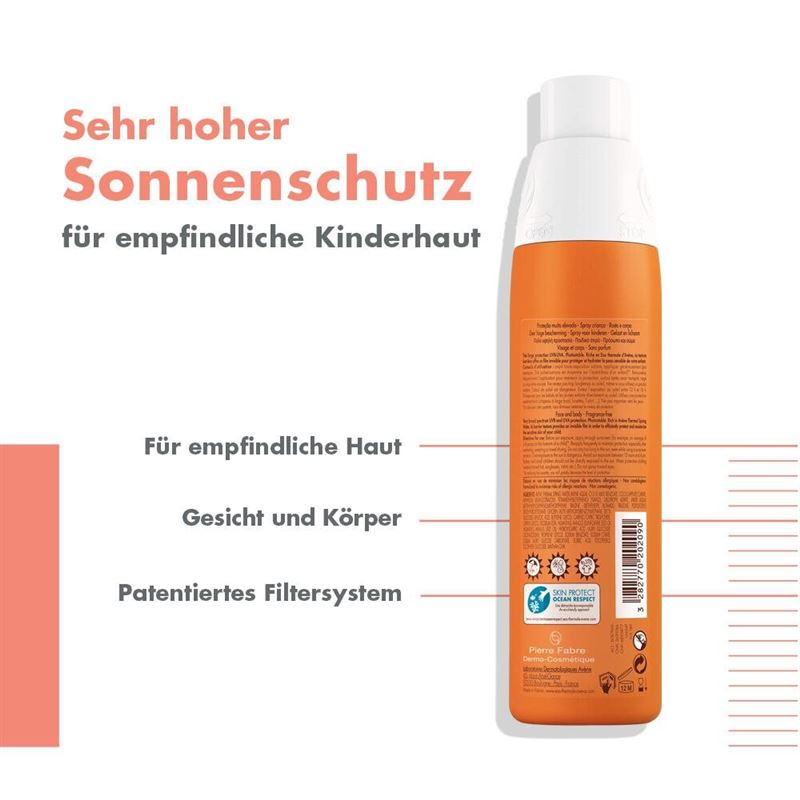 AVENE SUN Kindersonnenspray SPF50+ 200 ml