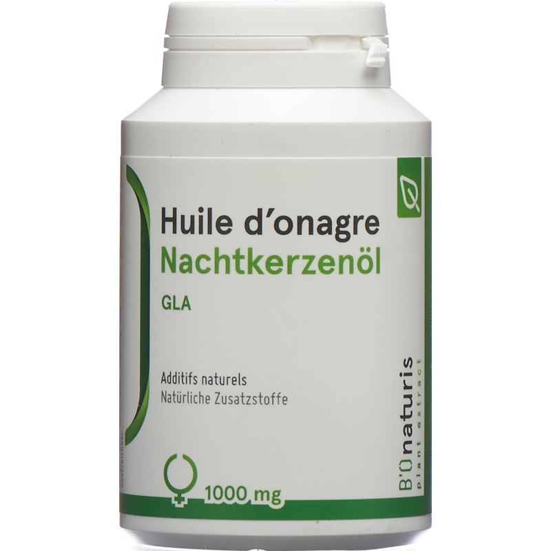BIONATURIS Nachtkerzenöl Kaps 1000 mg 90 Stk