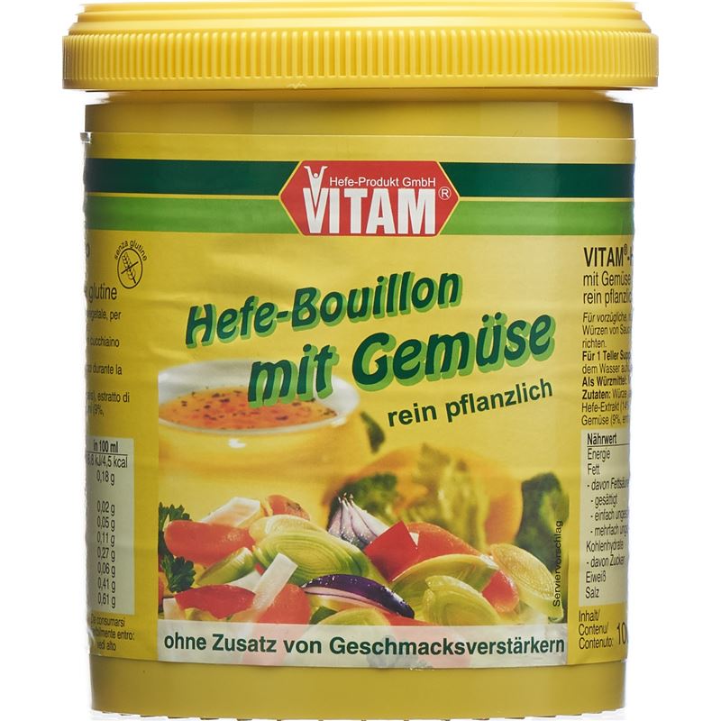VITAM Hefebouillon Paste Gemüse gf Ds 1 kg