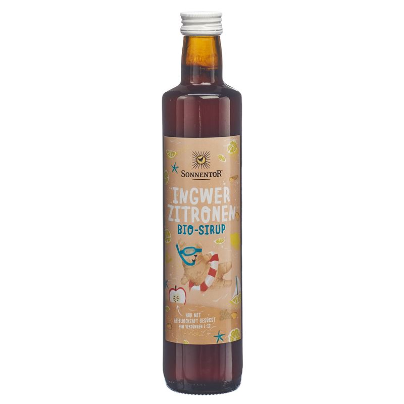 SONNENTOR Ingwer-Zitronen Sirup 500 ml