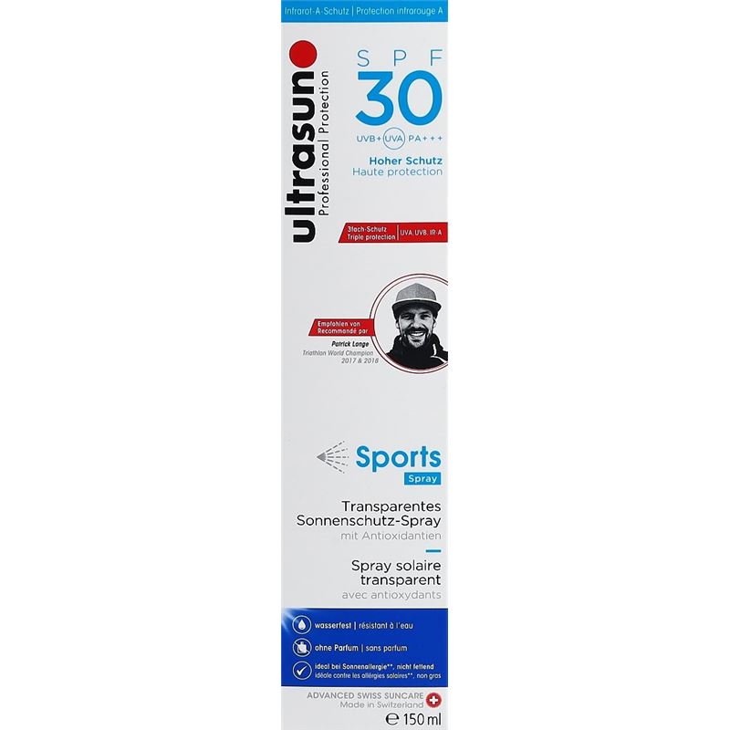ULTRASUN Sports Spray SPF 30 150 ml