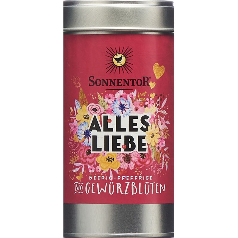 SONNENTOR Alles Liebe Gewürz Blüten Streudose 28 g
