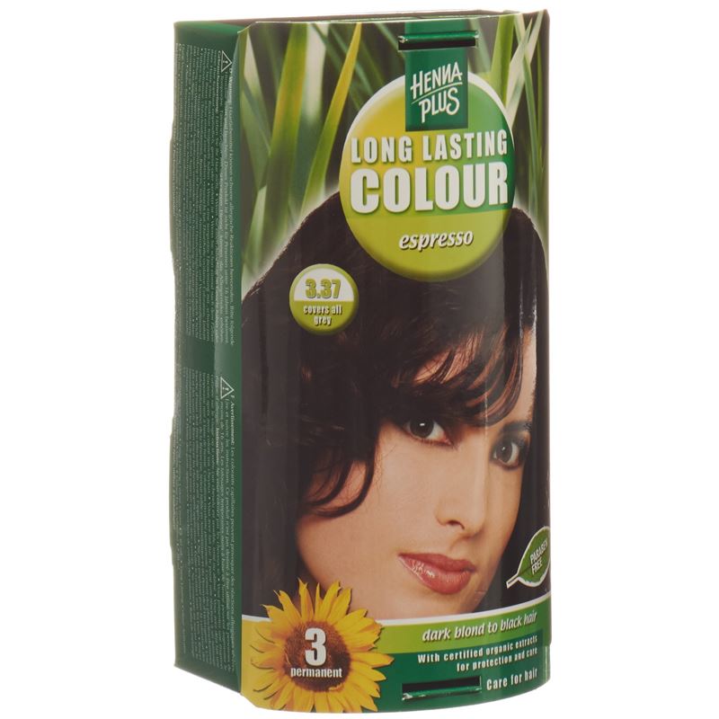 HENNA PLUS Long Last Colour 3.37 espresso