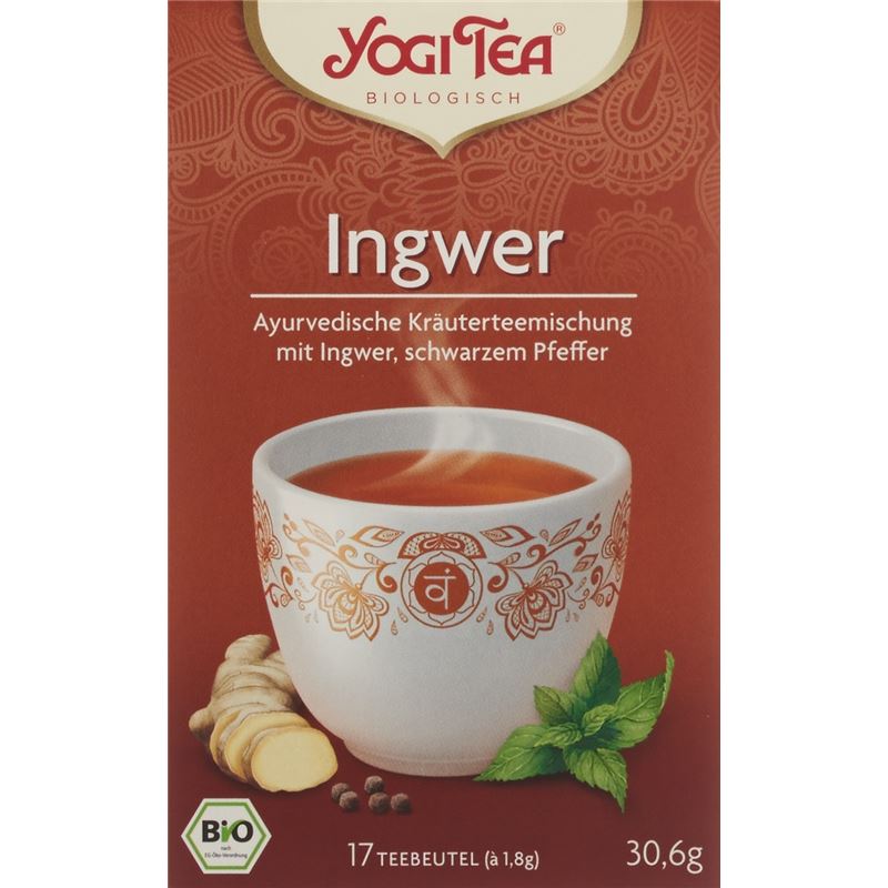 YOGI TEA Ingwer Tee 17 Btl 1.8 g