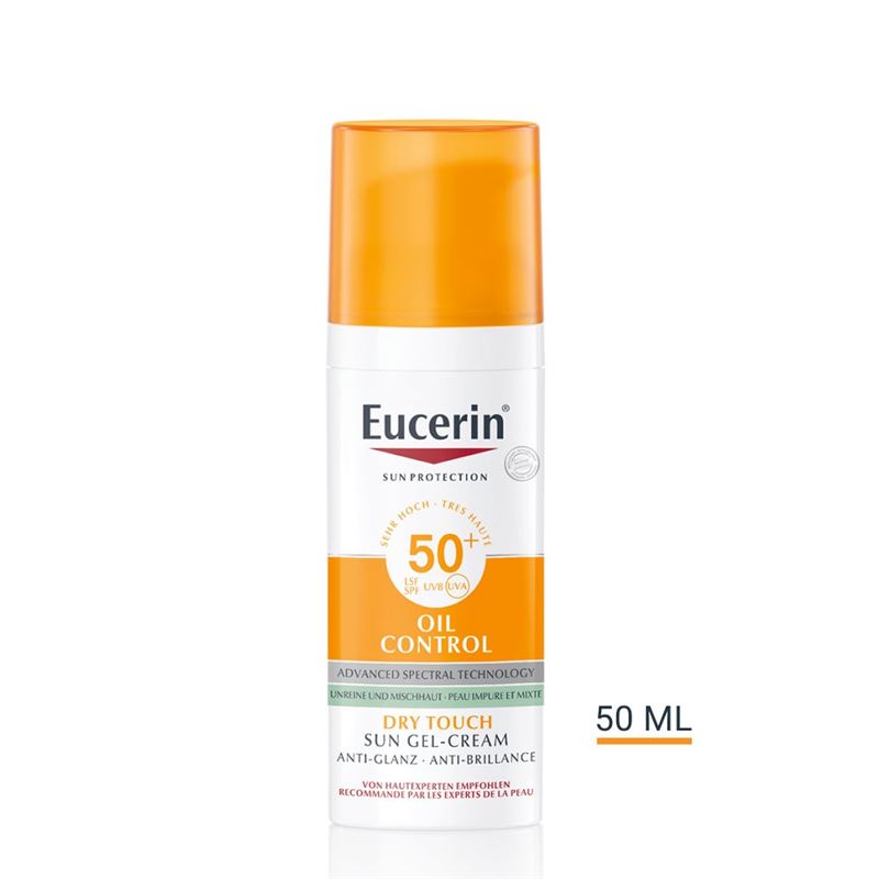 EUCERIN SUN Oil Control Sun Gel-Creme LSF50+ 50 ml