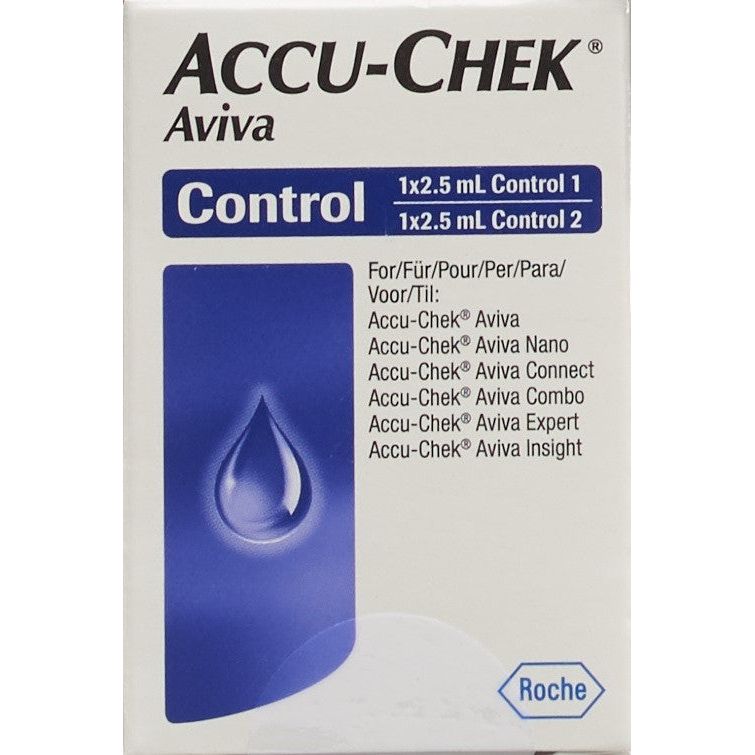 ACCU-CHEK AVIVA Kontroll-Lösung 2 x 2.5 ml